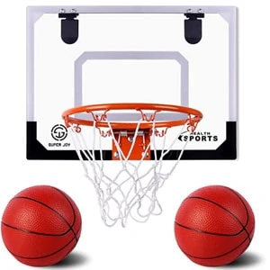 AOKESI Pro Indoor Mini Basketball Hoop Set for Kids