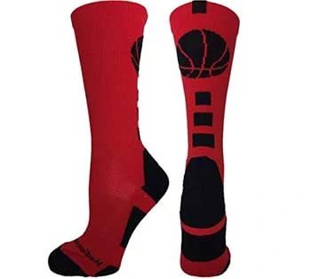 MadSportsStuff Basketball Crew Socks