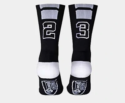 ChalkTalkSPORTS Custom Team Number Crew Socks