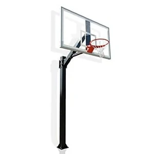 Hercules Platinum Fixed Height In-ground Basketball Hoop
