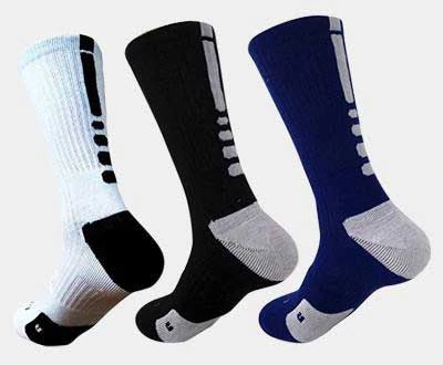 Hxst Dri-fit Cushion Basketball Crew Socks - 3 Pair Pack