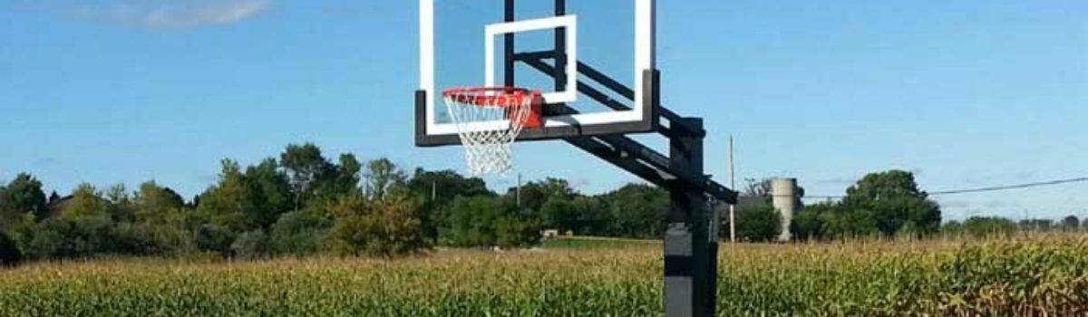 Pro Dunk Gold In Ground Basketball Hoop