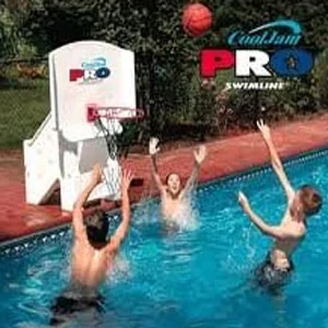 Swimline Cool Jam Pro Poolside Basketball Hoop