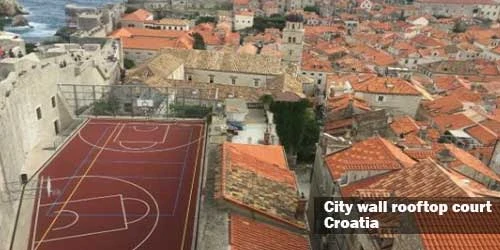 The Incredible Outdoor Court of Croatia