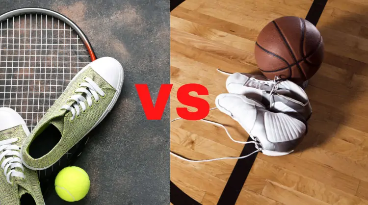 Tennis Shoe vs Basketball Shoe
