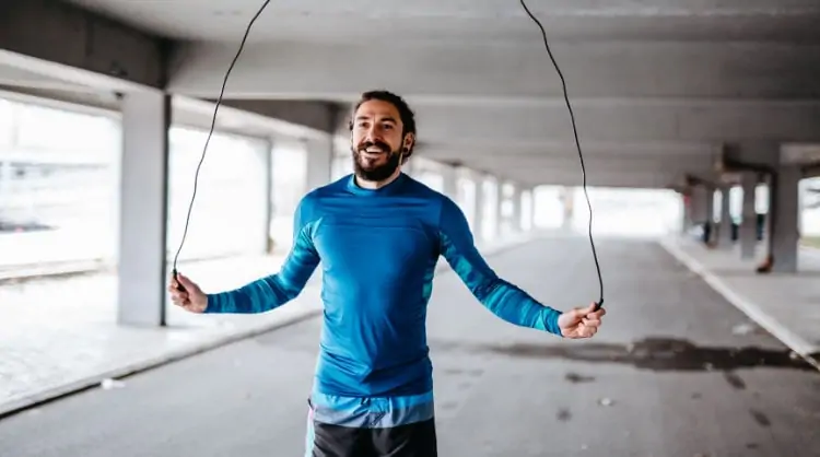 jumping rope exercise for keep fit